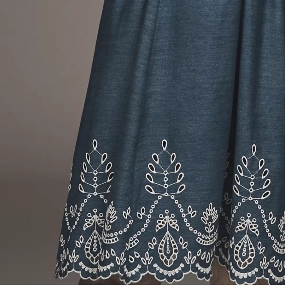 Anthropologie The Tommie Denim Eyelet Chambray Dress
NWT - Picture 2 of 3